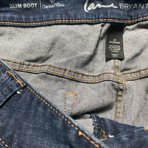 Lane Bryant Genius Fit Jeans Boot leg Size 22 Average - Picture 7 of 7
